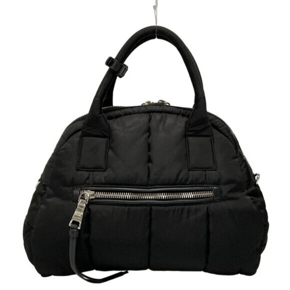 PRADA Tessuto Bomber - Black Nylon Handbag 684-061625 - Picture 2 of 14